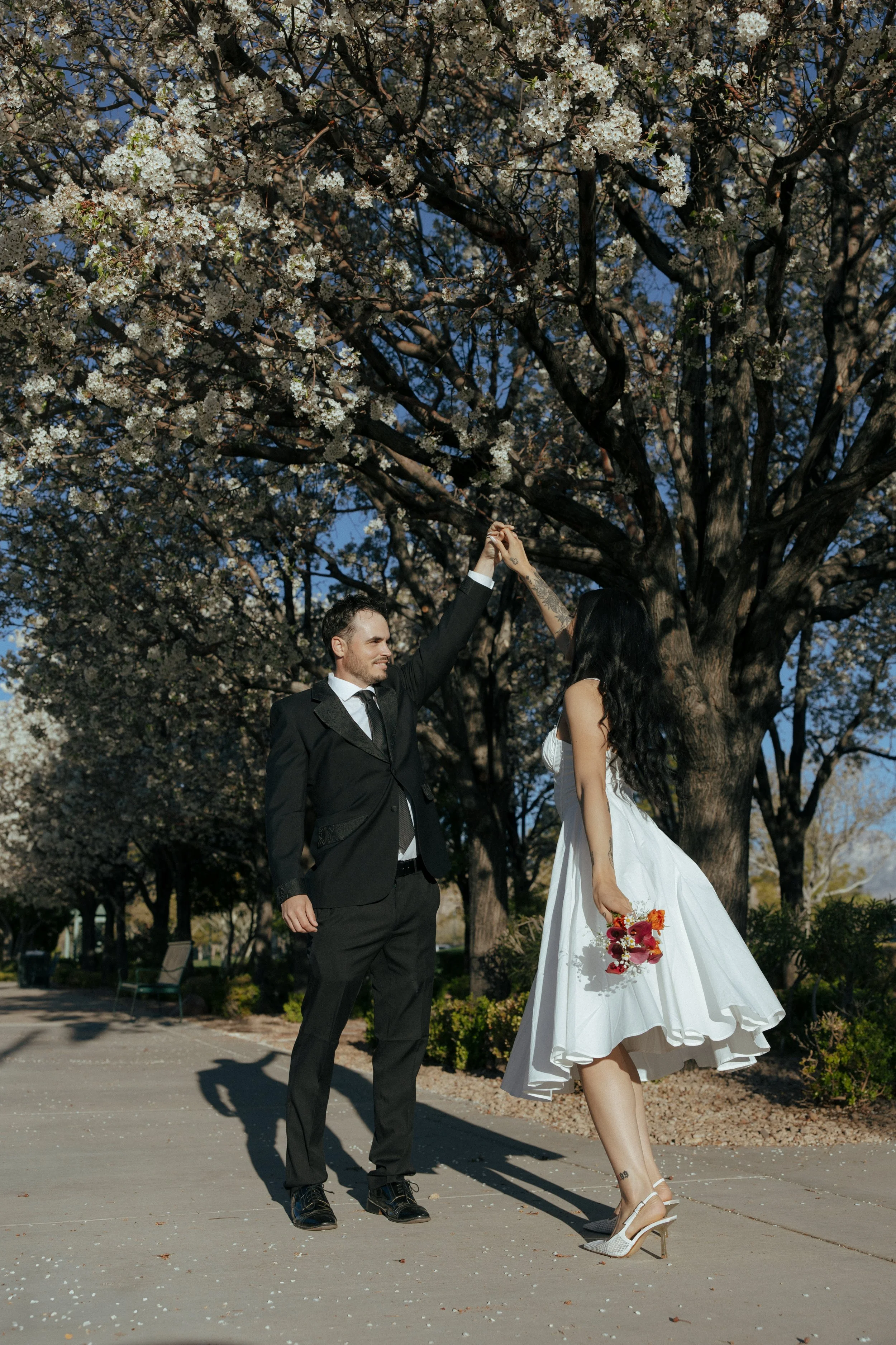Las Vegas Gardens Park Bridal Session - Meliyah D Photography