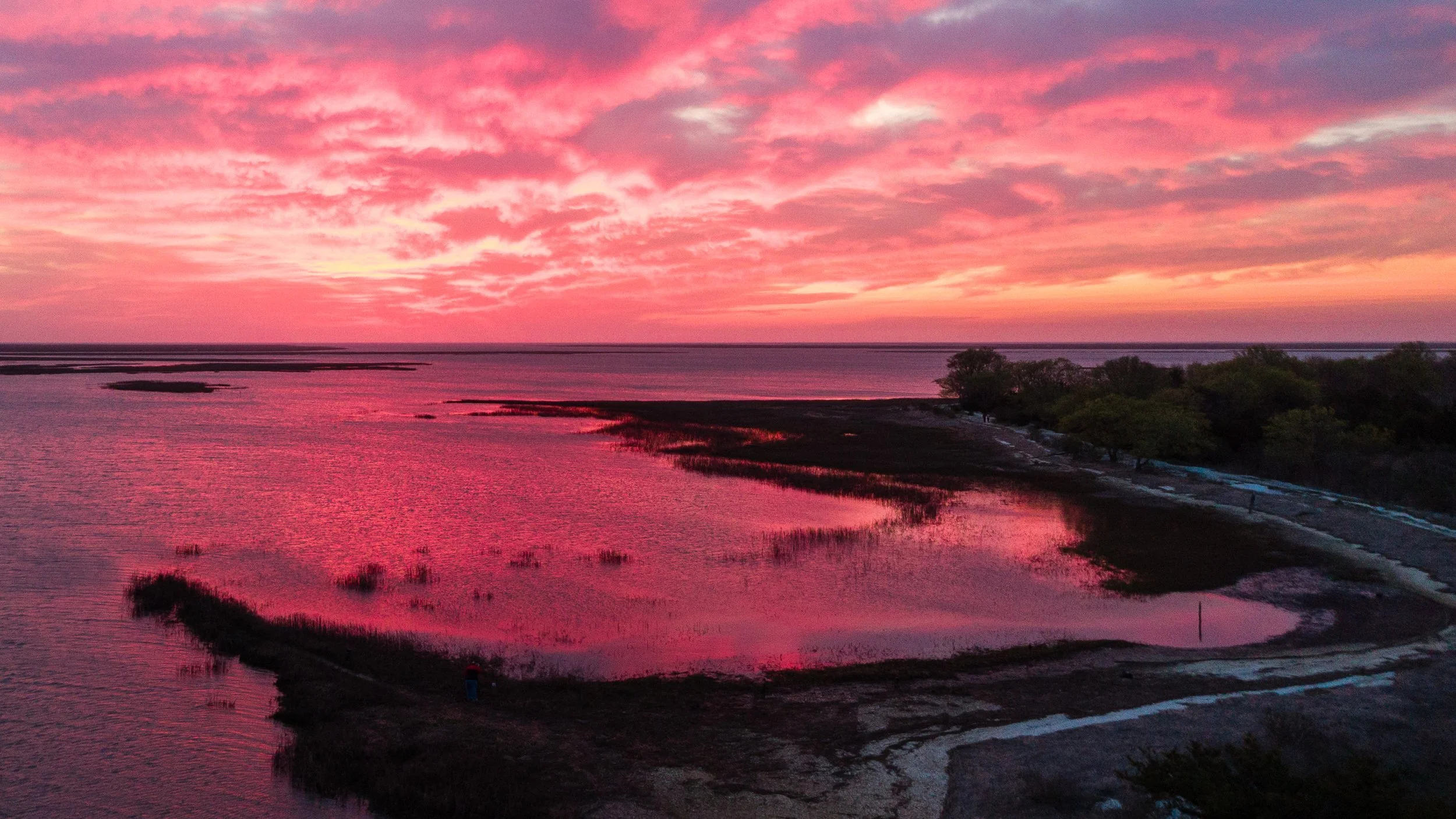 Sunrise over the Seaside