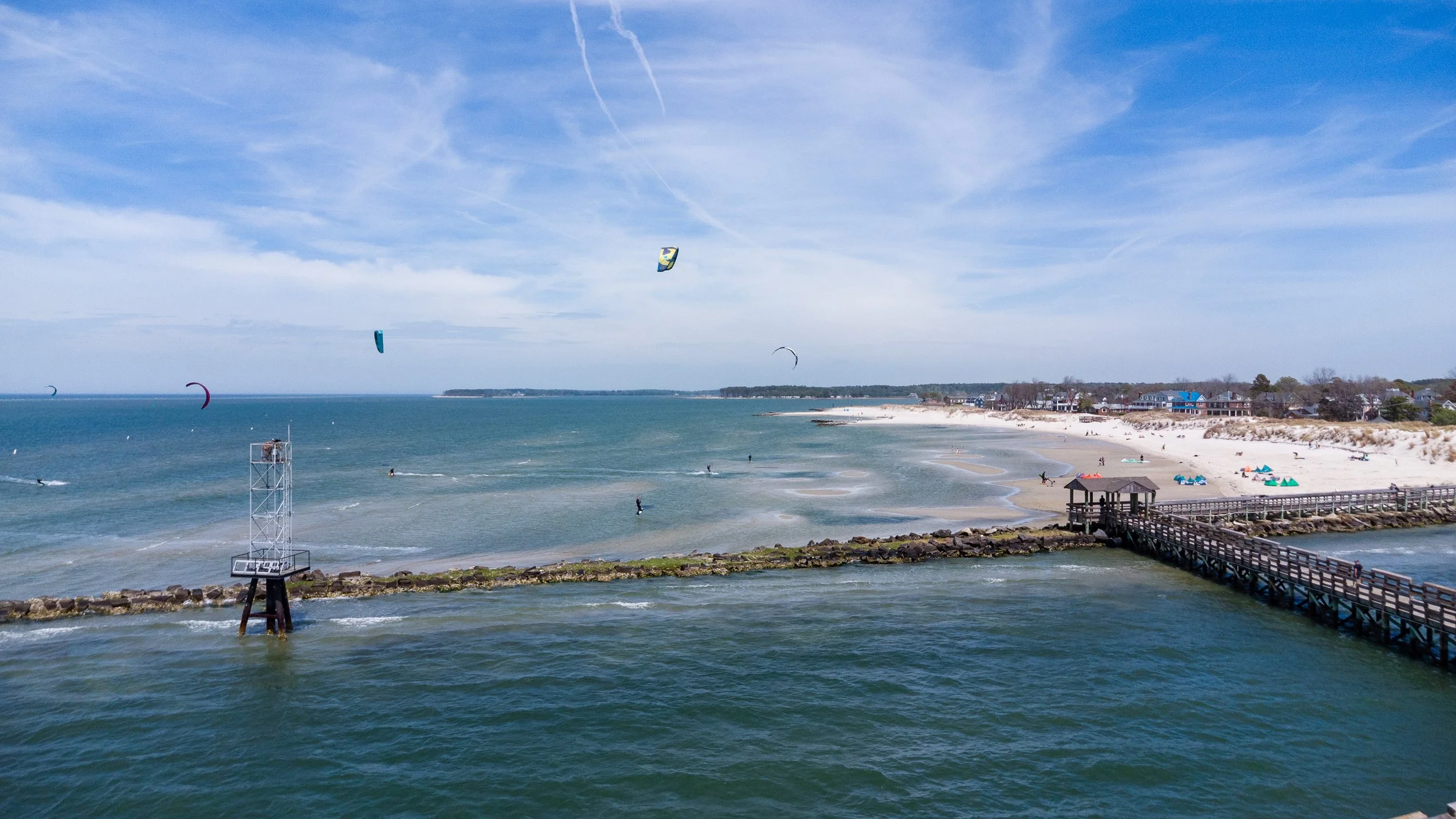 Windsurfing in Cape Charles