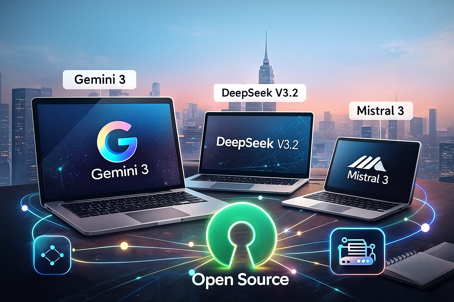 Open Source schlägt zurück: Gemini 3, DeepSeek 3.2 und die unterschätzte Macht kleinerer Modelle