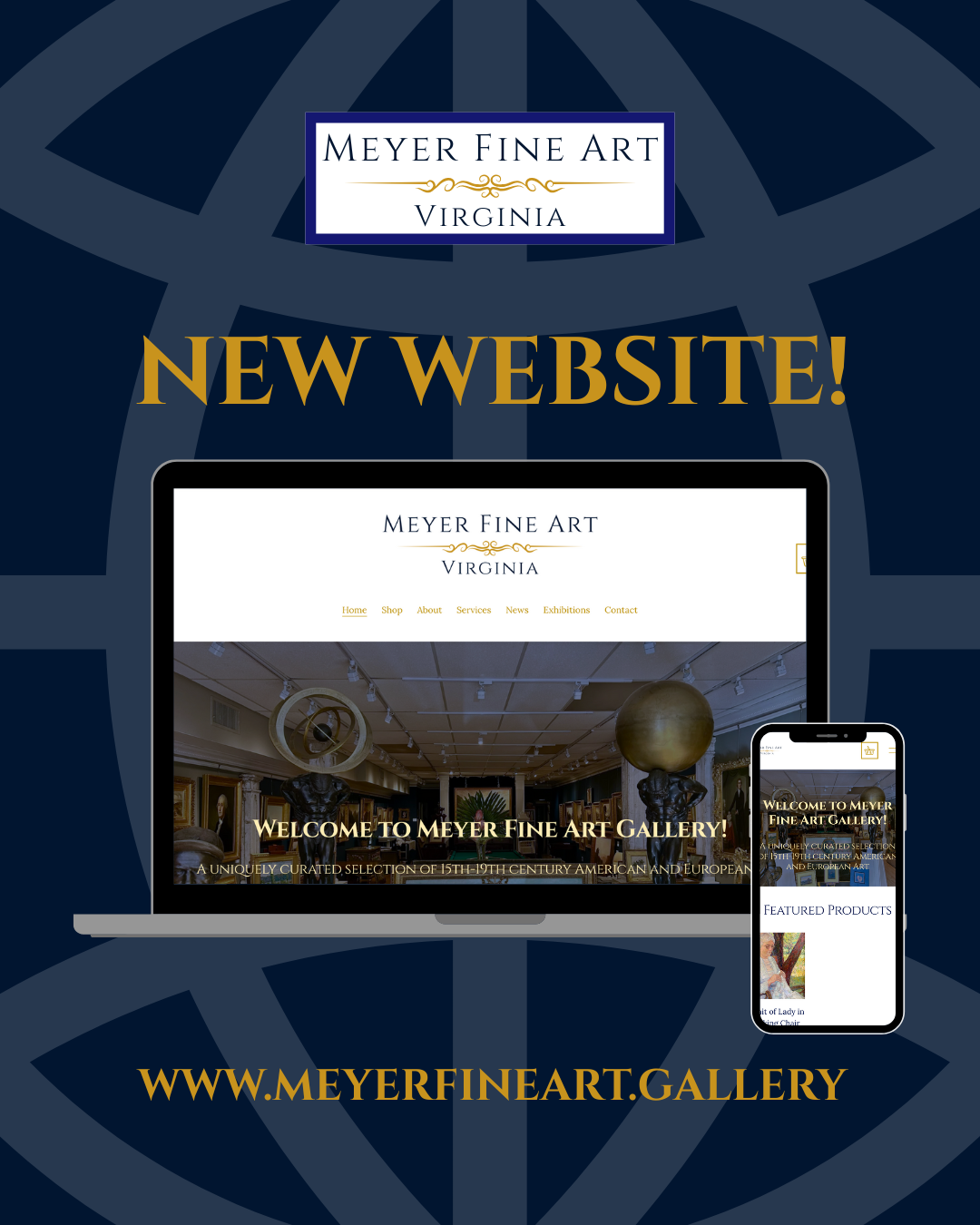 WELCOME TO THE NEW WEBSITE!