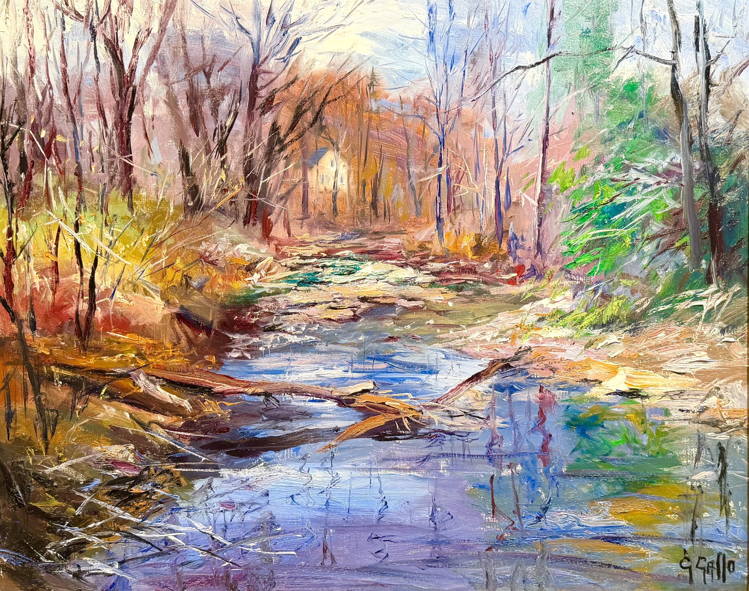April, Connecticut River
