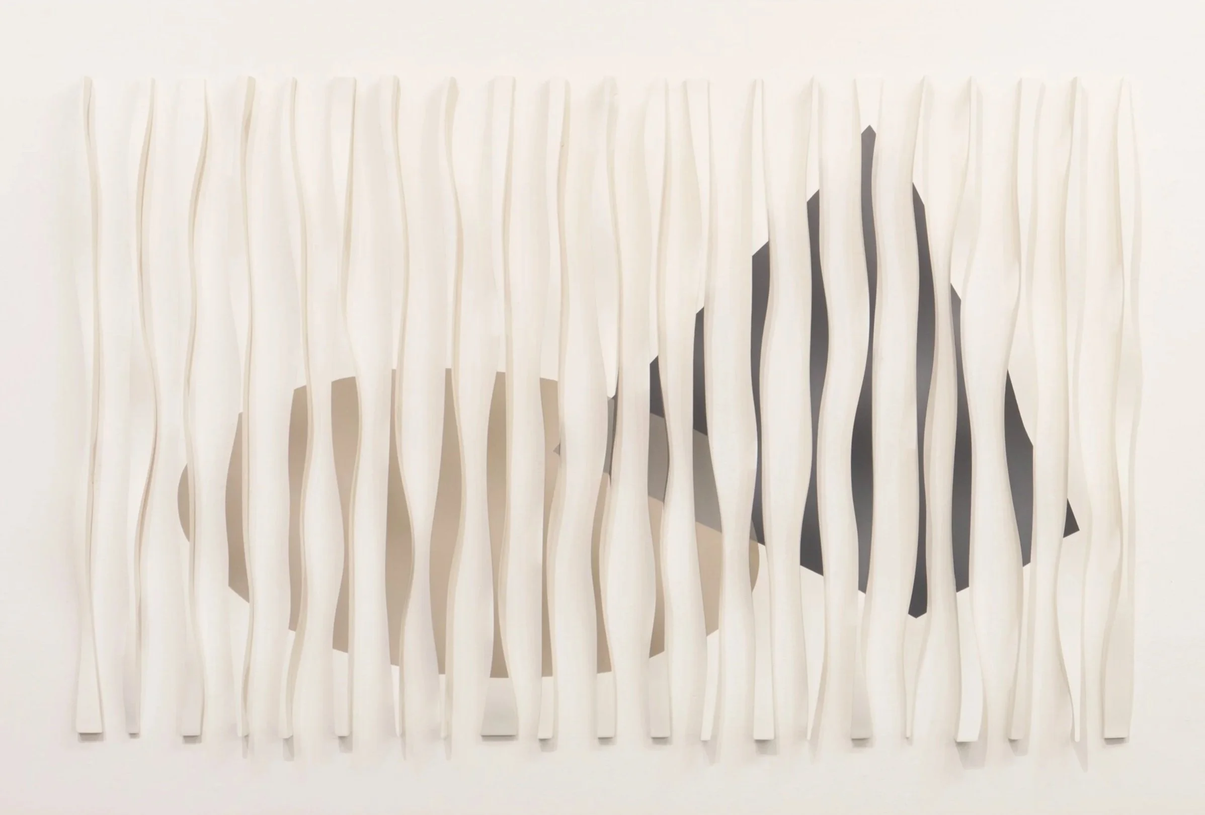 3020 front, TEMPORELLES 6,	38X60 inches, Jan 2018, MAHOGANY