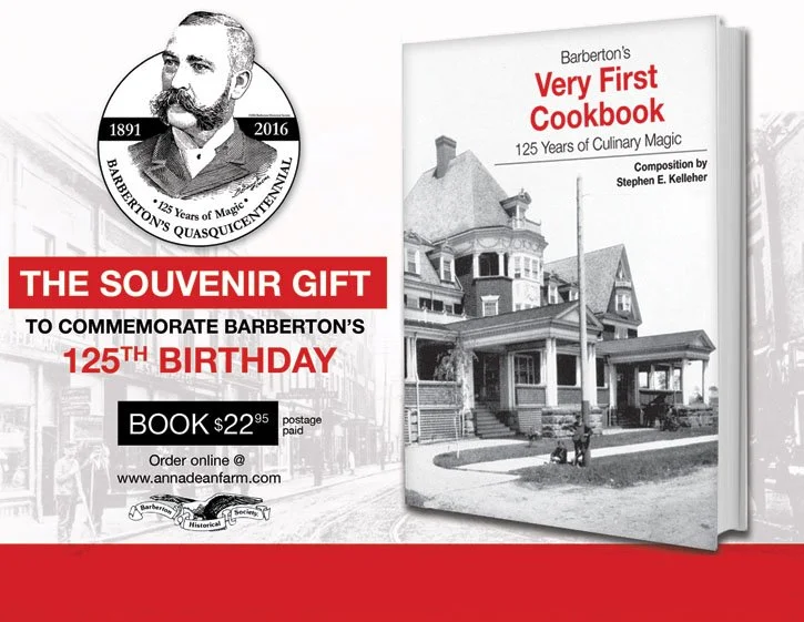 Barberton's First Cookbook – 125 Years of Culinary Magic By Stephen Kelleher