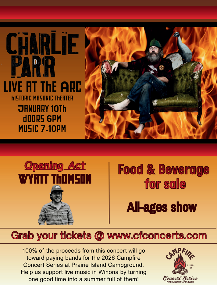 Campfire Concert Series presents Charlie Parr