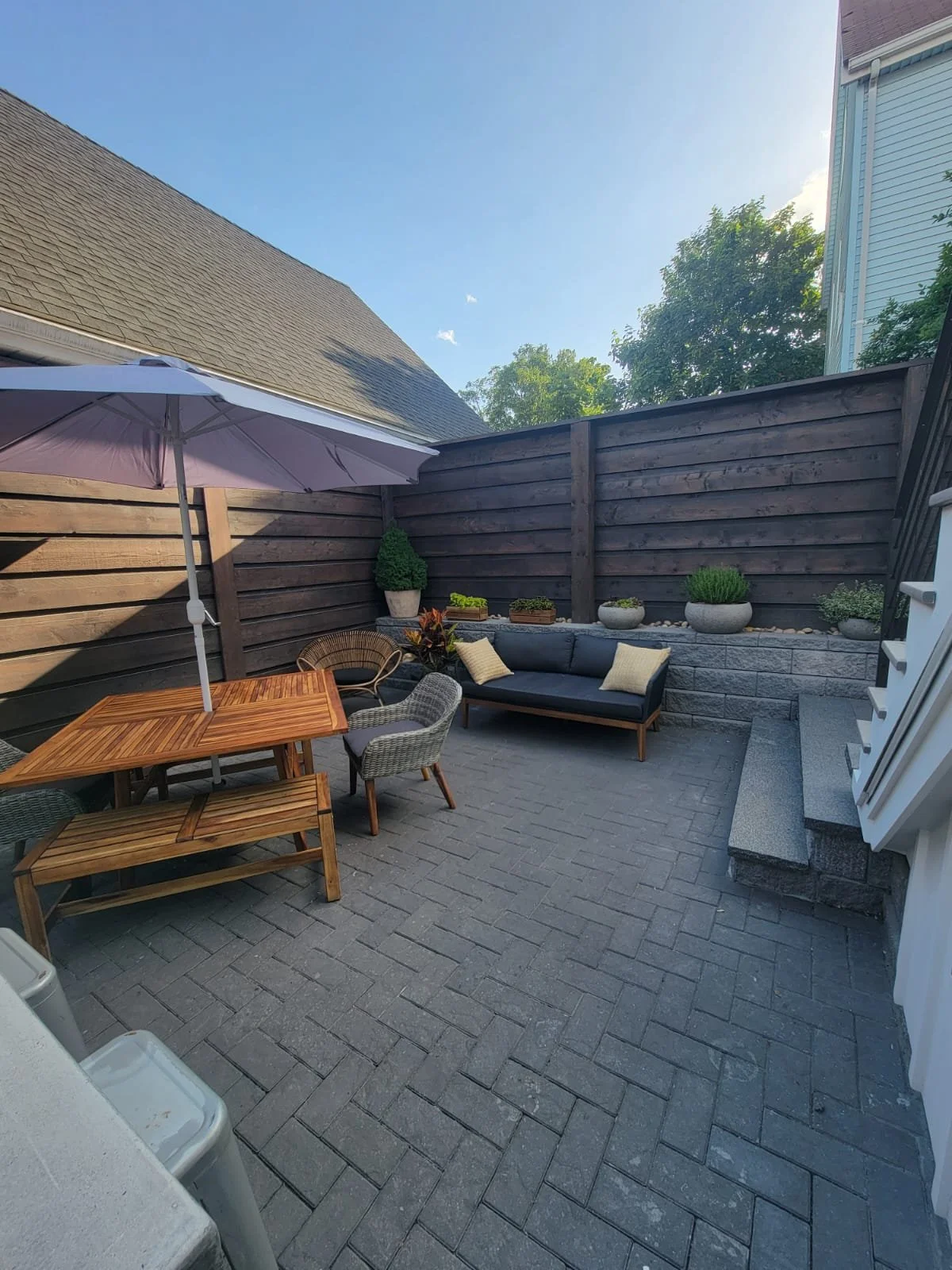 Ptio build in Everett, MA