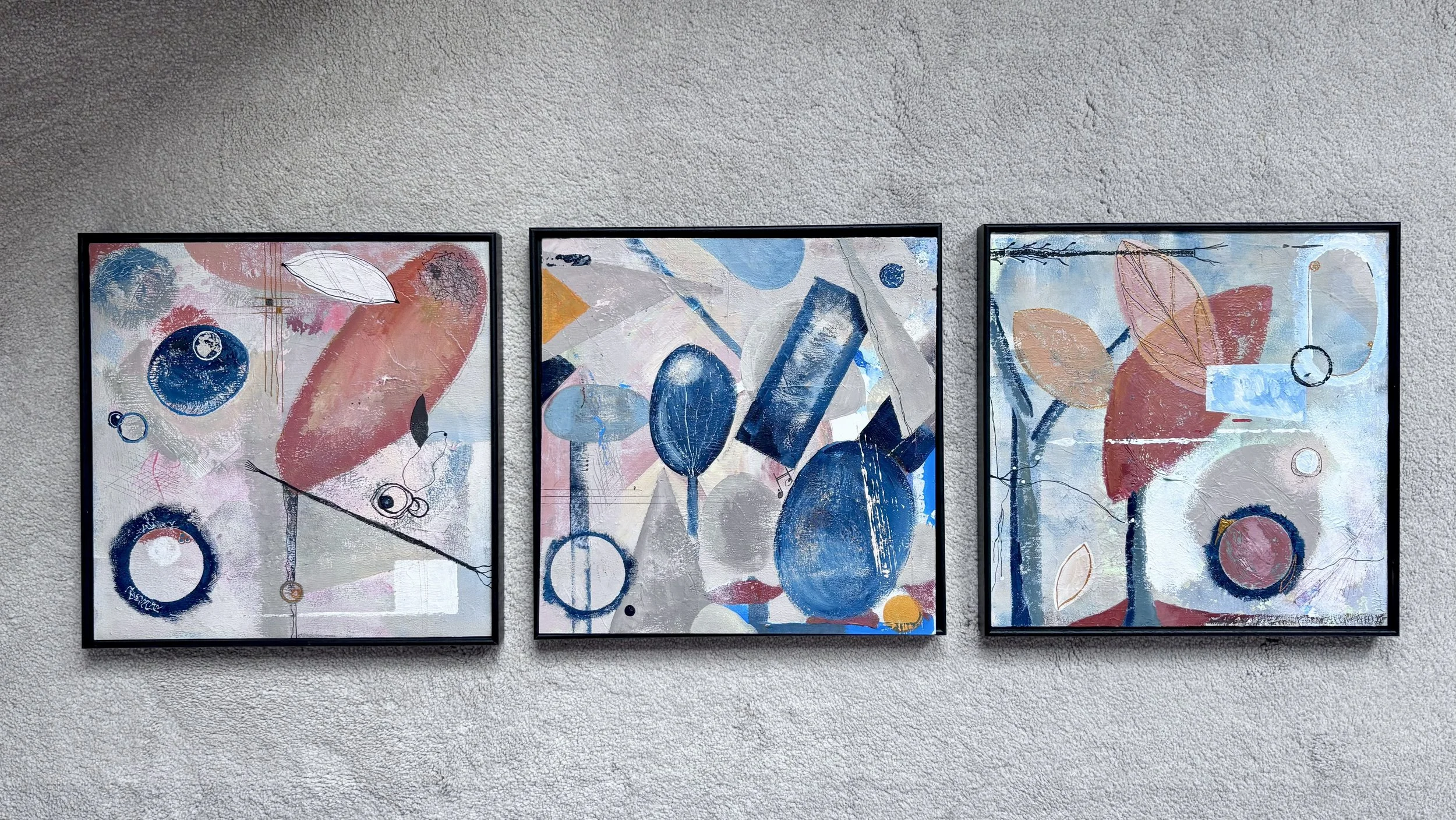 Abstract Rhythms #1 #2 #3