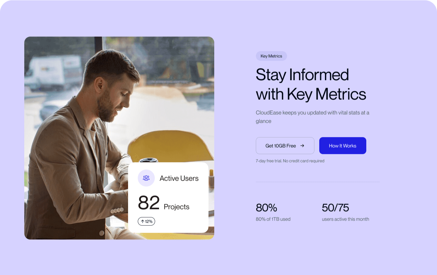 modern SaaS mobile dashboard UI design for enterprise cloud storage platform