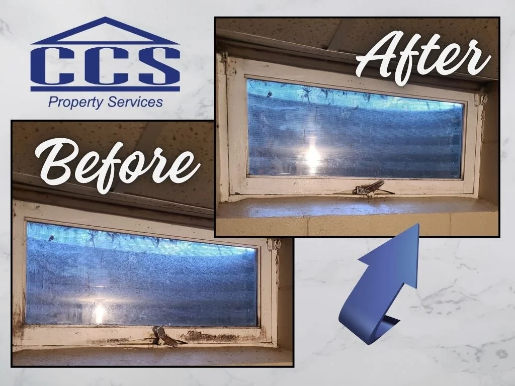 🪟 Before &amp; After – Green Bay, Wisconsin Old Windows and Mold