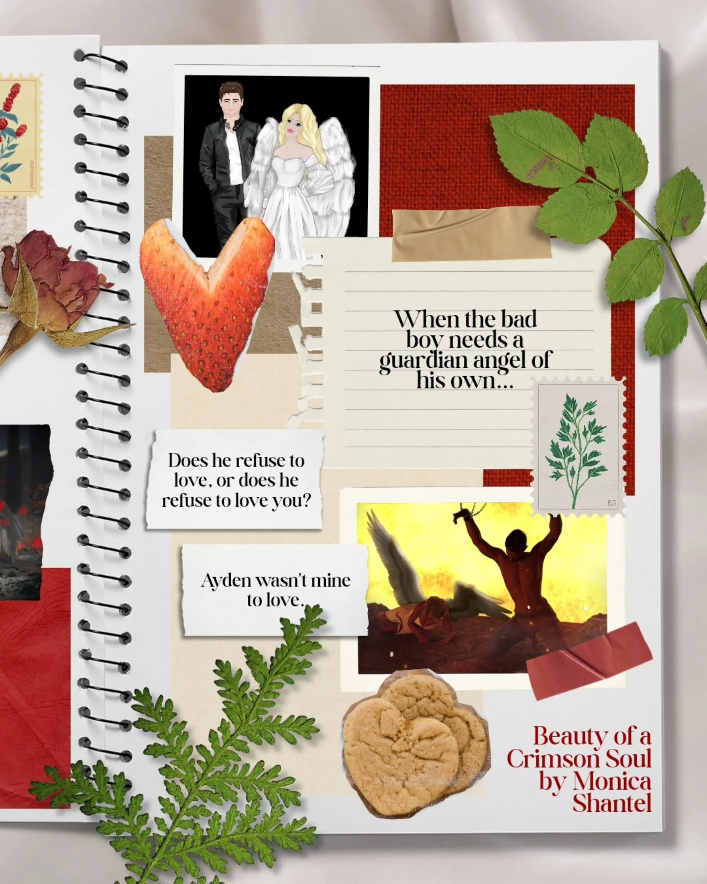 Happy friday! We are officially SIX days away from the release of Grave of a Fiery Poison. 🥹

Never fall for your guardee. 

Beauty of a Crimson Soul is book one in the Feathers &amp; Flames trilogy. Available now in paperback, hardback, and KU!

🥀