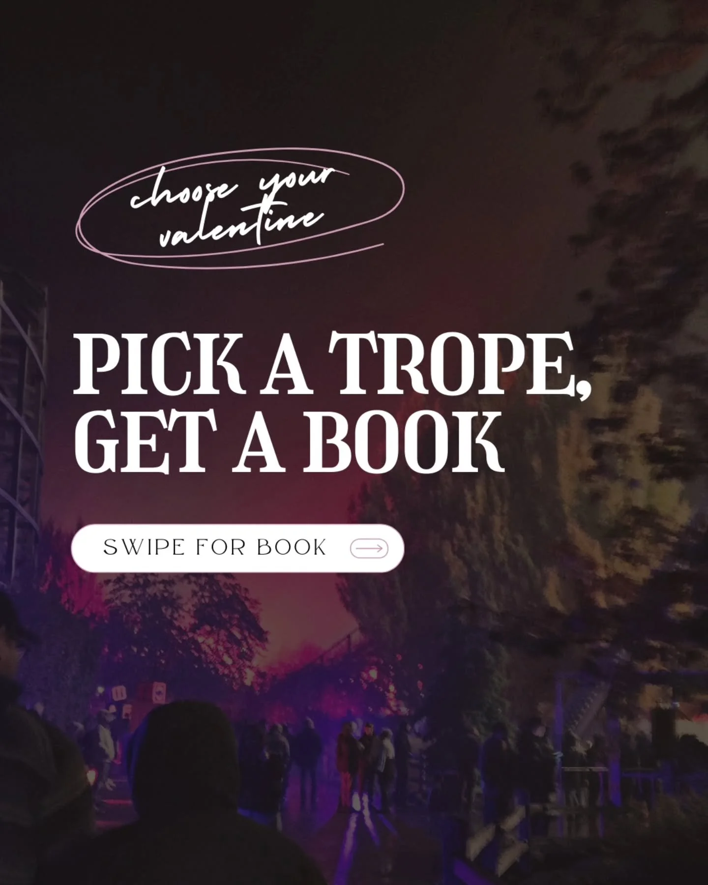 4 days later is better than never... 😉

Did you pick a trope? Which book did you get? 

Happy belated Valentine's Day! ❤️