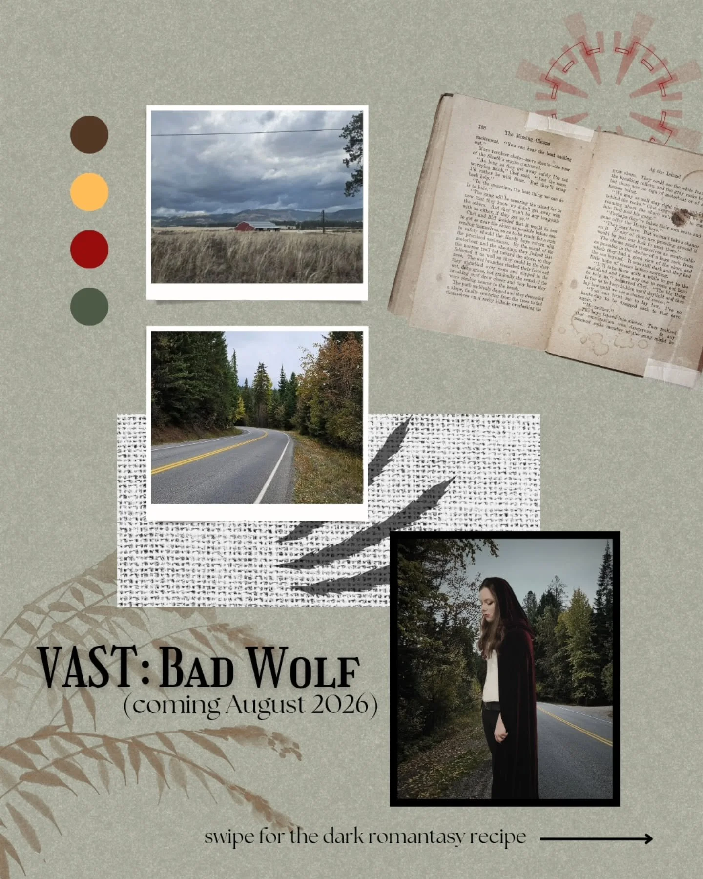 A little later today, I tried to stay up till 1am to finish this but failed. Need to dive into edits today. 

Buuuut I did this with GFP so I figured i'd use it for Bad Wolf, too! It's so much fun! &hearts;️

Do you like mushrooms to eat or are you a