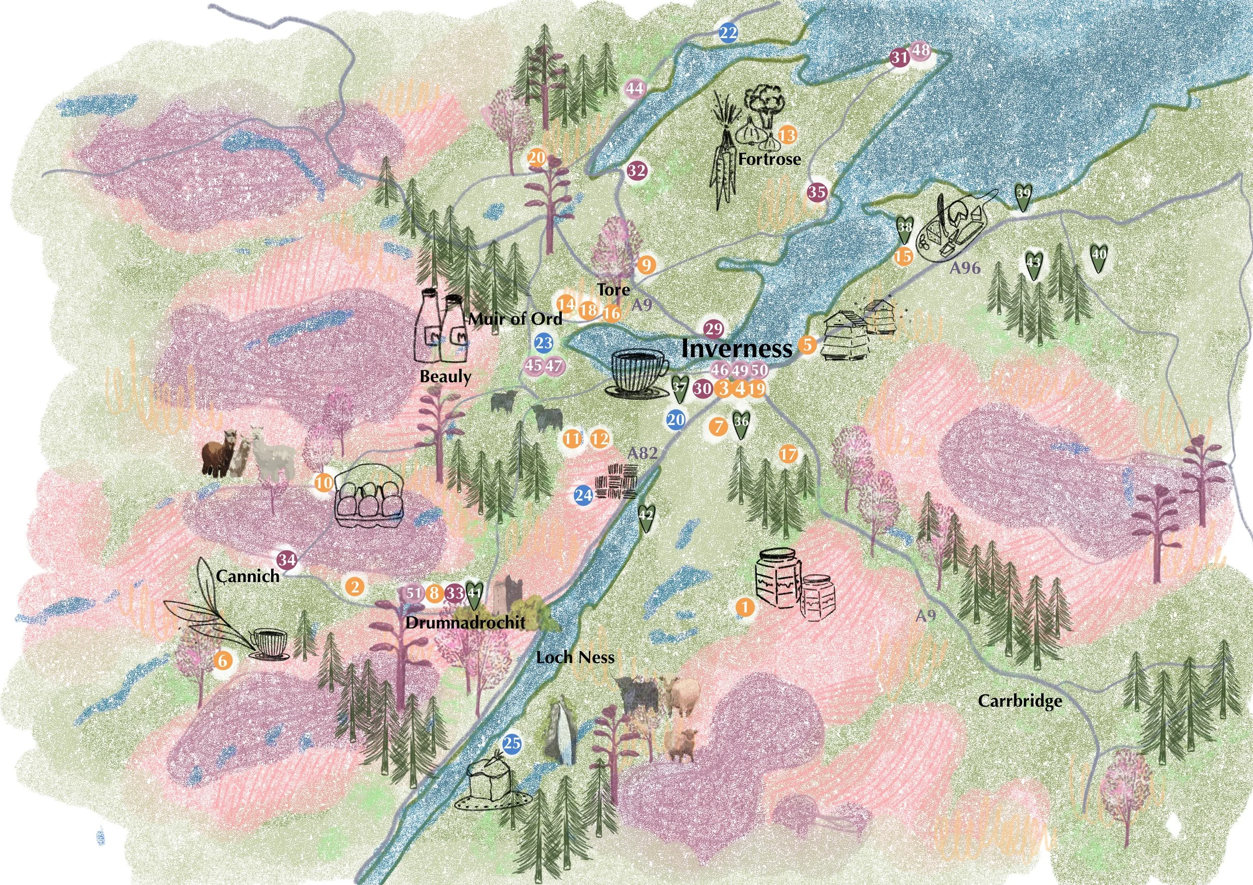 Inverness Food + Produce Trail