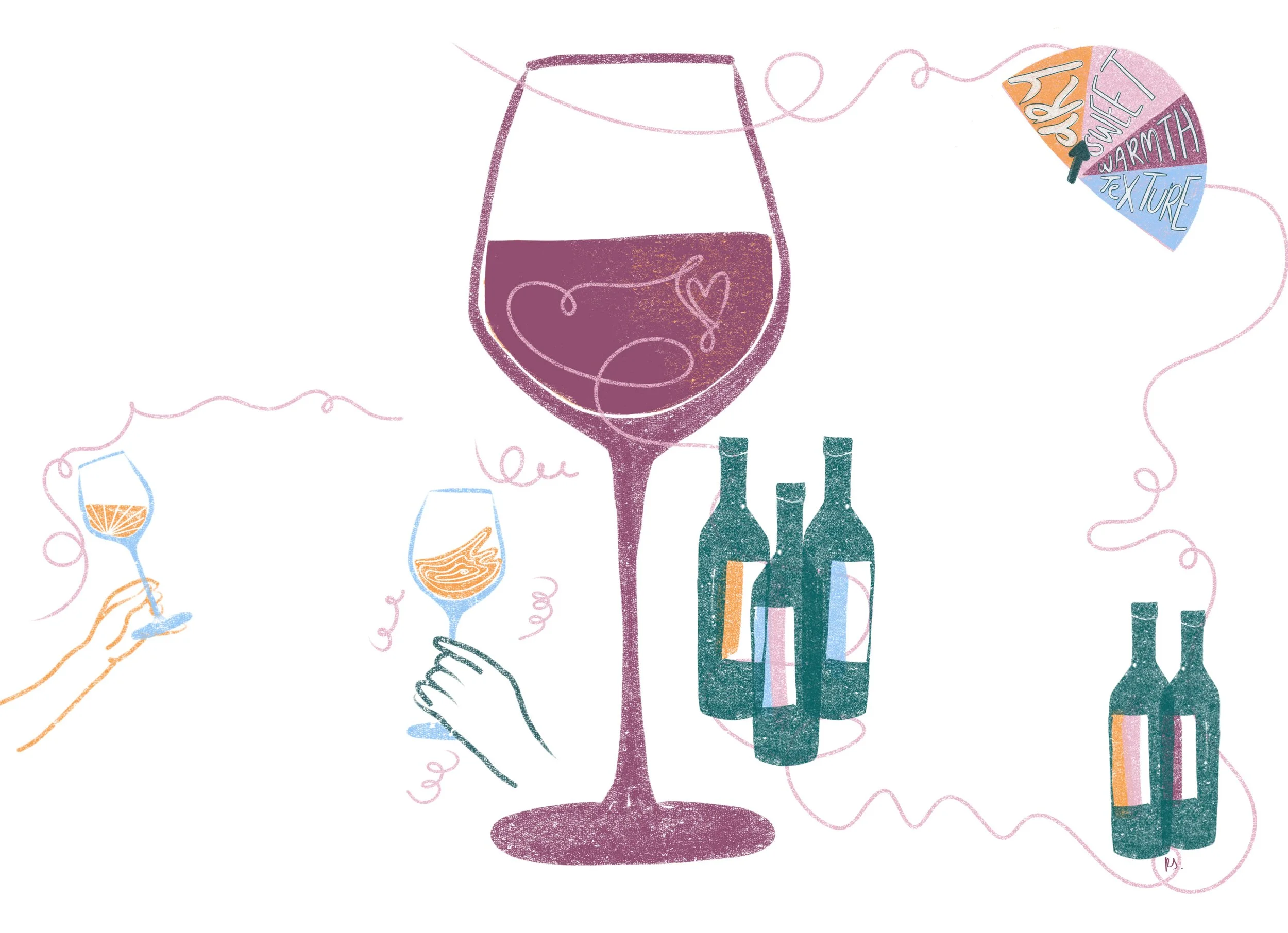 Glug Magazine Editorial Illustration