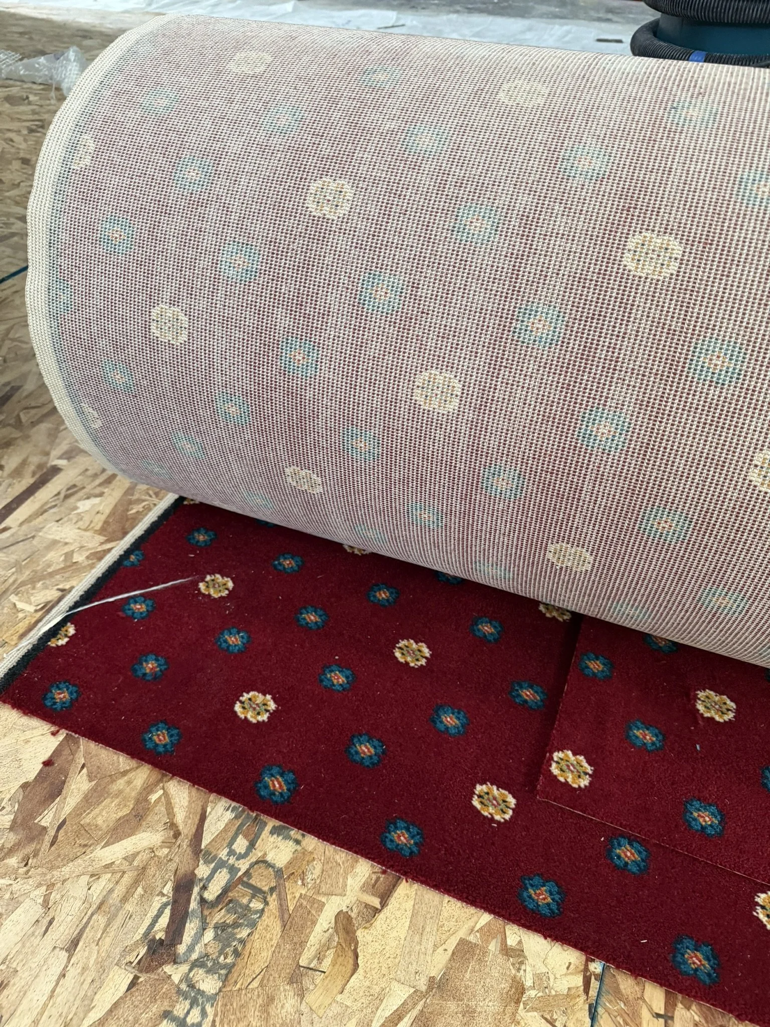 New carpet