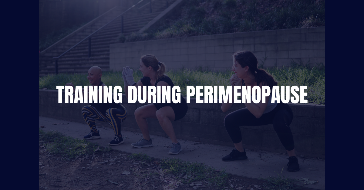 Training During Perimenopause