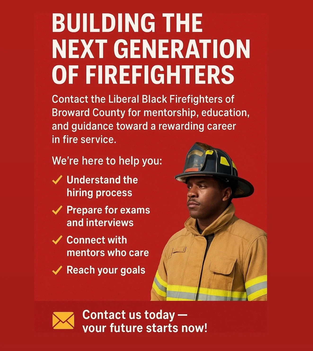 🔥 Ready to take the next step? DM us today to connect with mentors who will guide you through the firefighter application process and beyond! 💪🏾🚒 #firefighter #firefighter_brotherhood #sisterhood  #browardcounty #womeninfirefighting #blackgirlsfi
