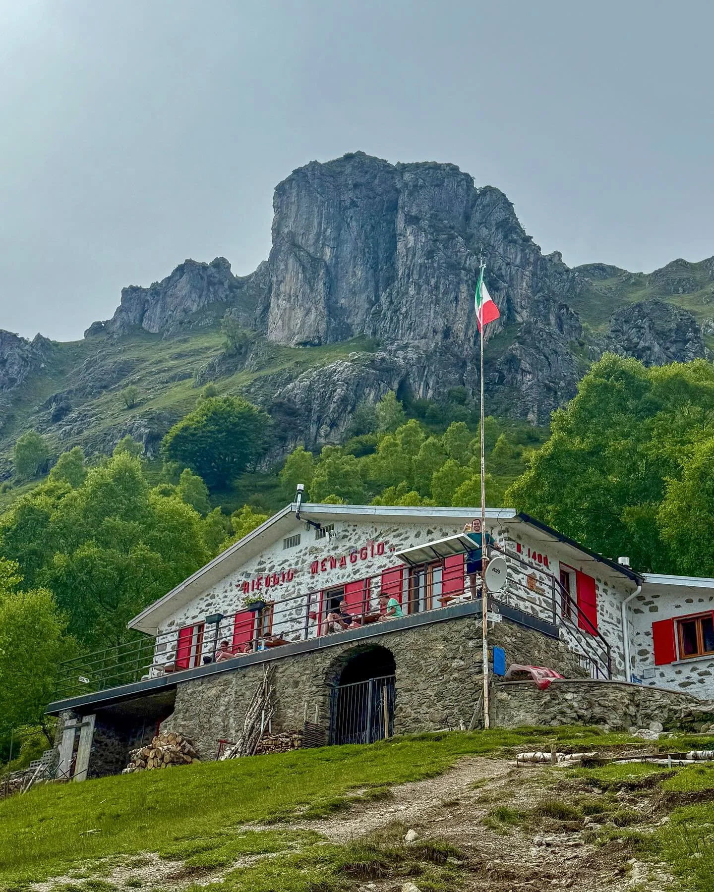 Breglia, Italy &ndash; May 29, 2025
One of our favorite experiences: a hike / bike ride from Bellagio to the amazing Rifugio Menaggio