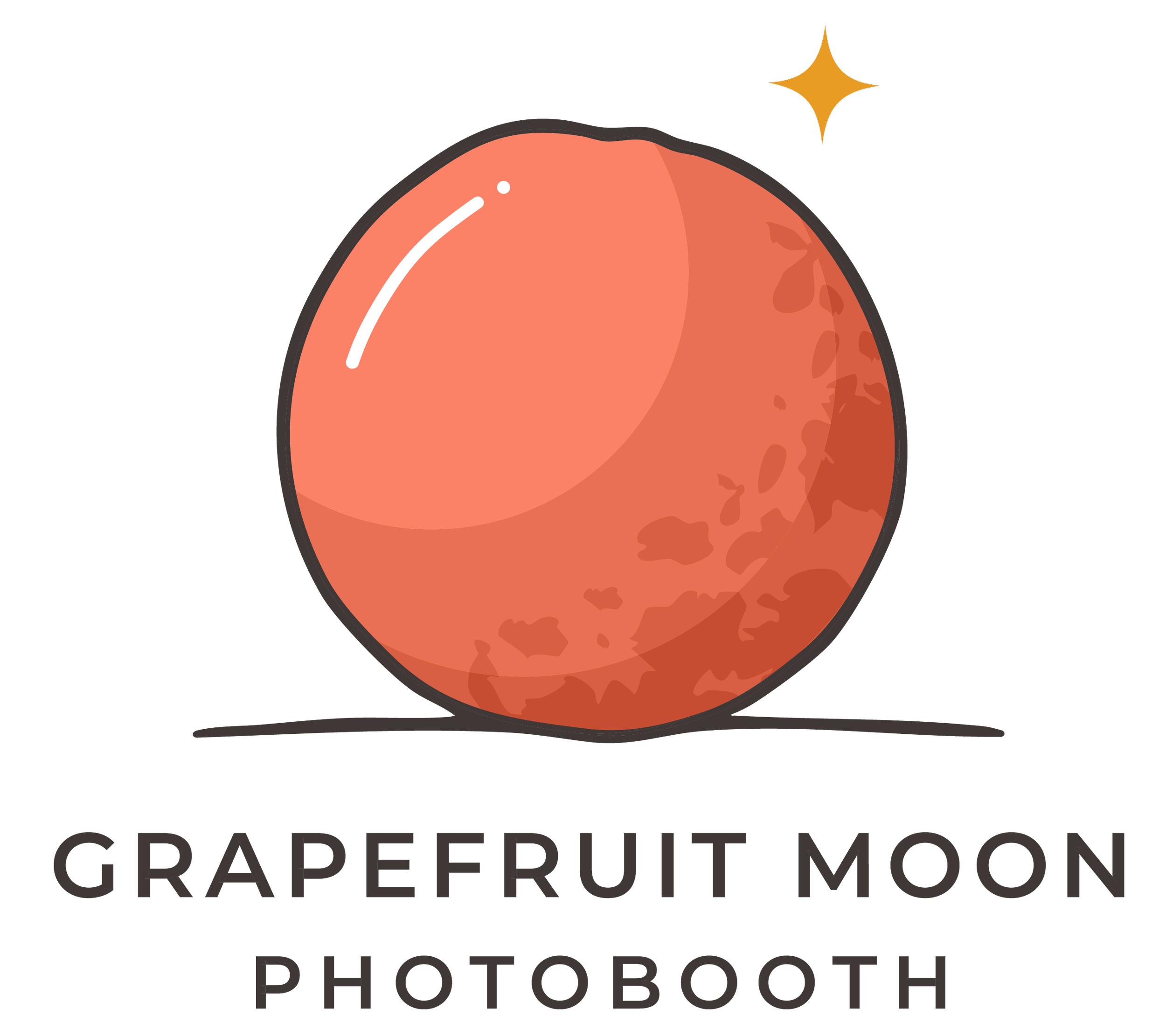 Grapefruit Moon Photo Booth Logo