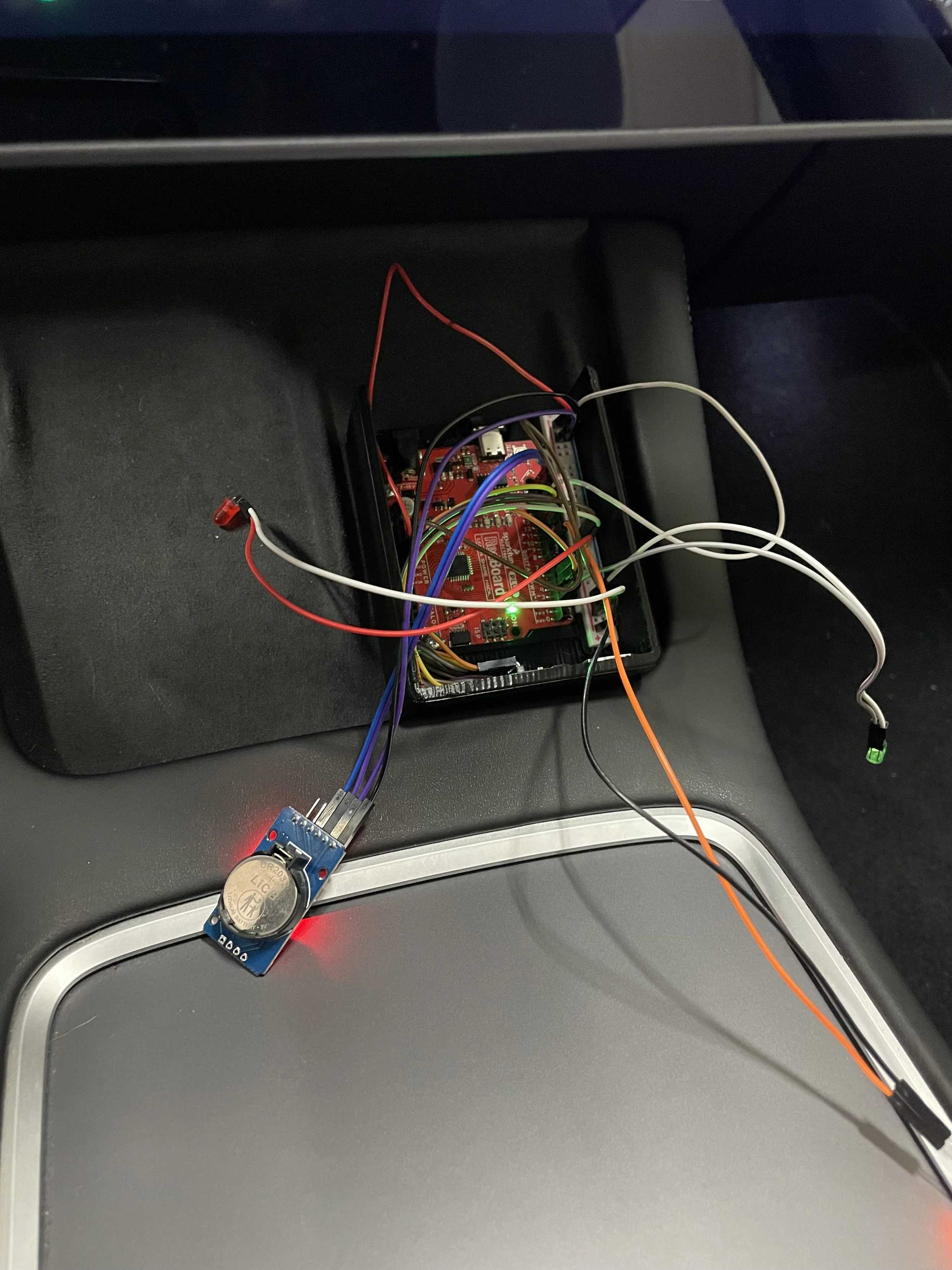 Arduino-based device to record driving data for a statistics experiment to optimize time spent in traffic