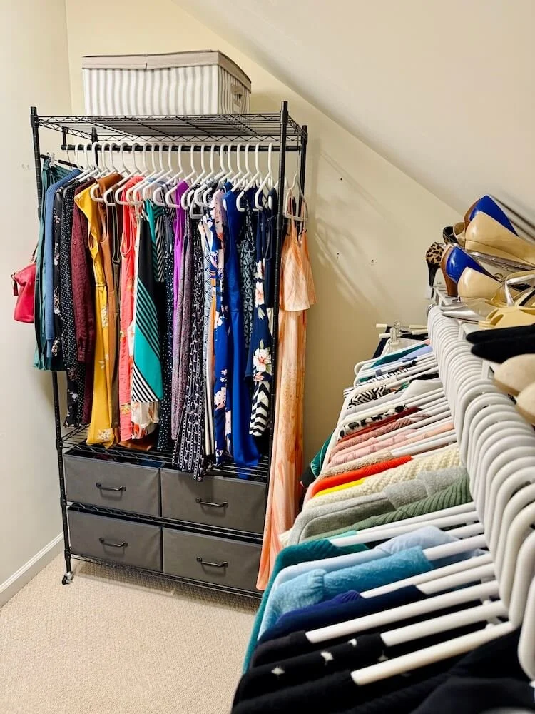 After (more hanging space)