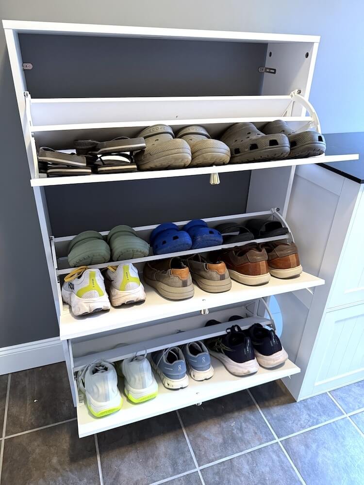 Shoe storage