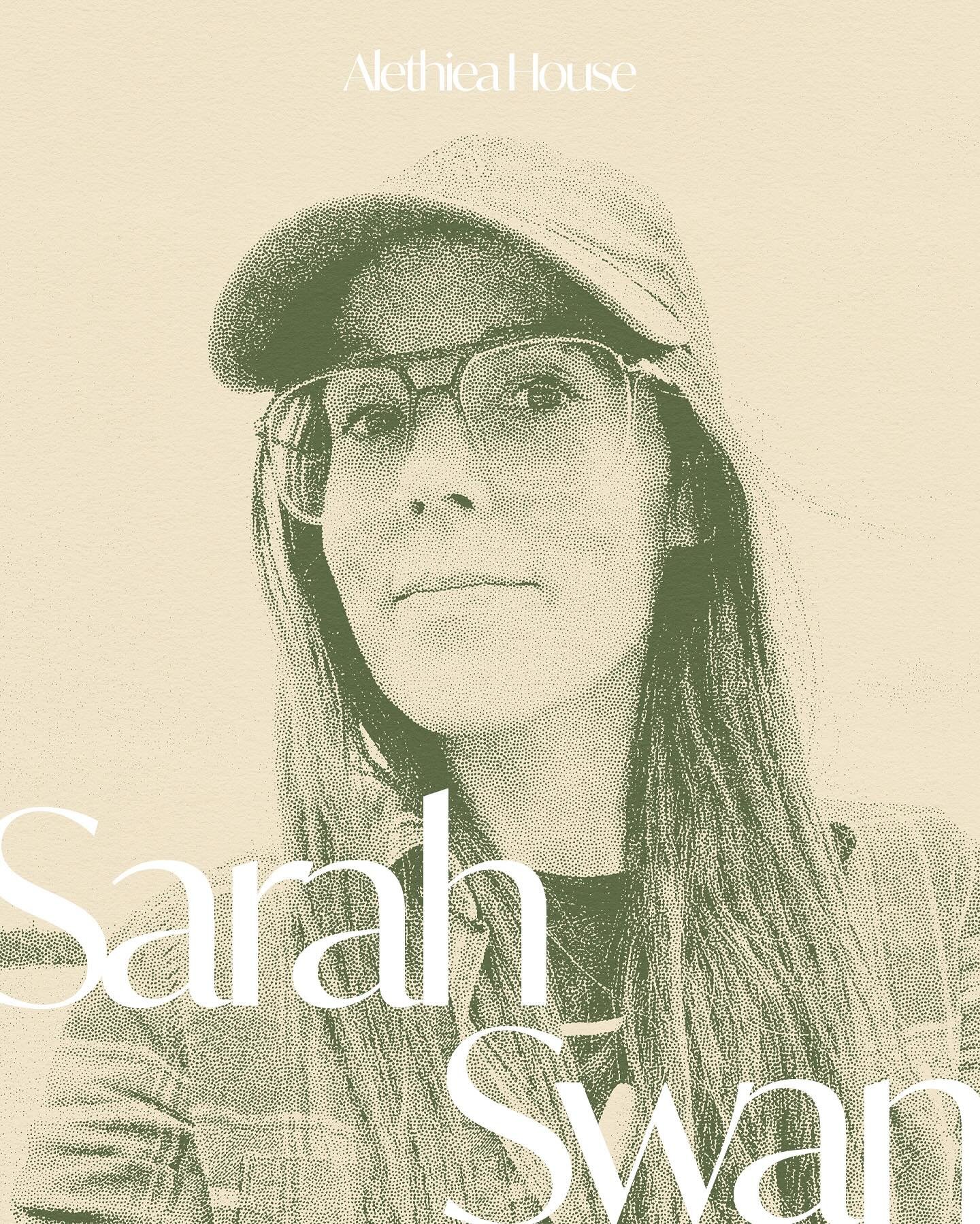 Introducing: Sarah Swan, our very first Alethiea House guest! Visiting us from Yellowknife, a small subarctic city in Northwest Territories, Canada, @sarahswan01 is a writer whose work in recent years is concerned with the spiritual lives of artists.