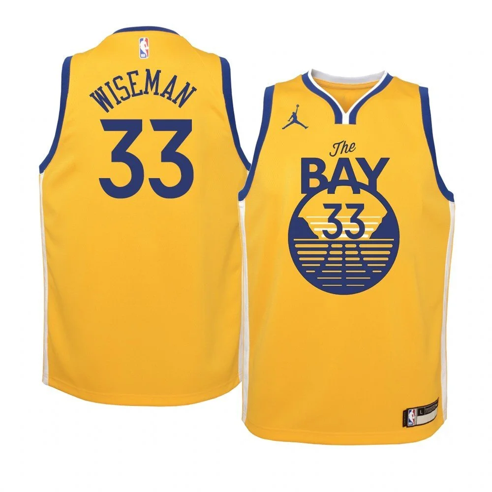 Golden+State+Warriors+%2333+James+Wiseman+The+Bay+Jersey+Yellow.jpg