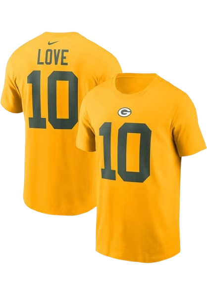 Green Bay Packers #10 Jordan Love F.U.S.E Limited Jersey Yellow
