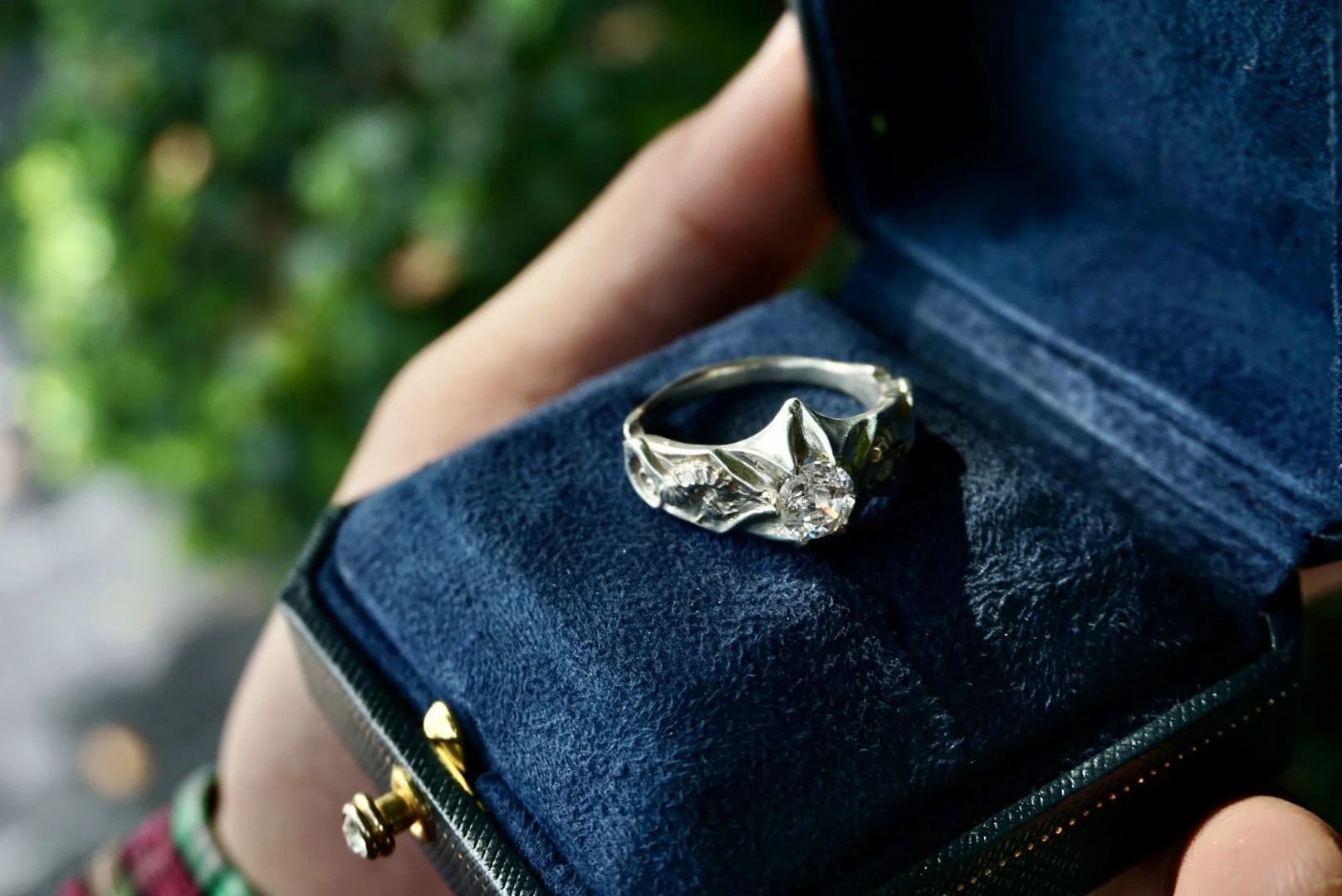 Seahorse ring