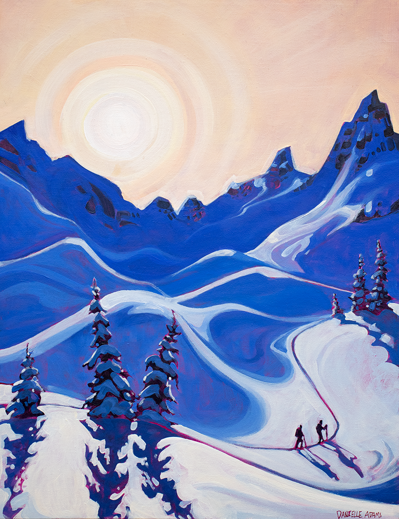 Sky Pilot Tour

14 x 18" Acrylics on Canvas