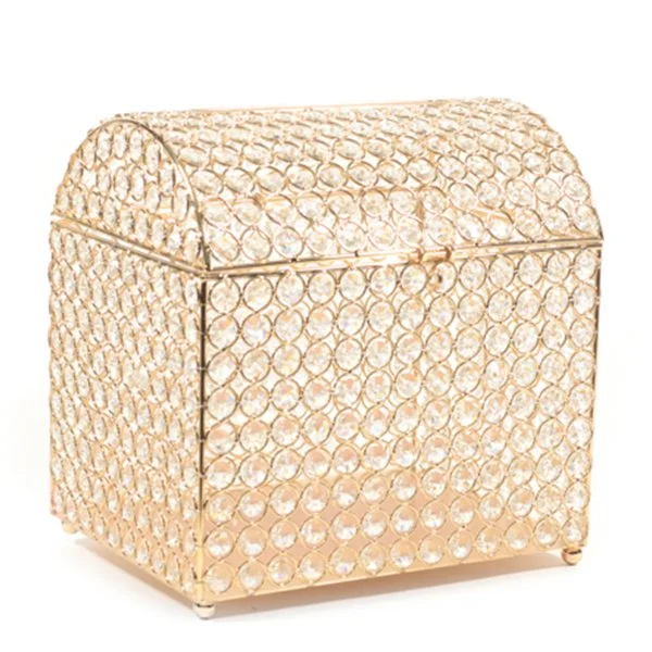 Crystal Money Chest - Gold