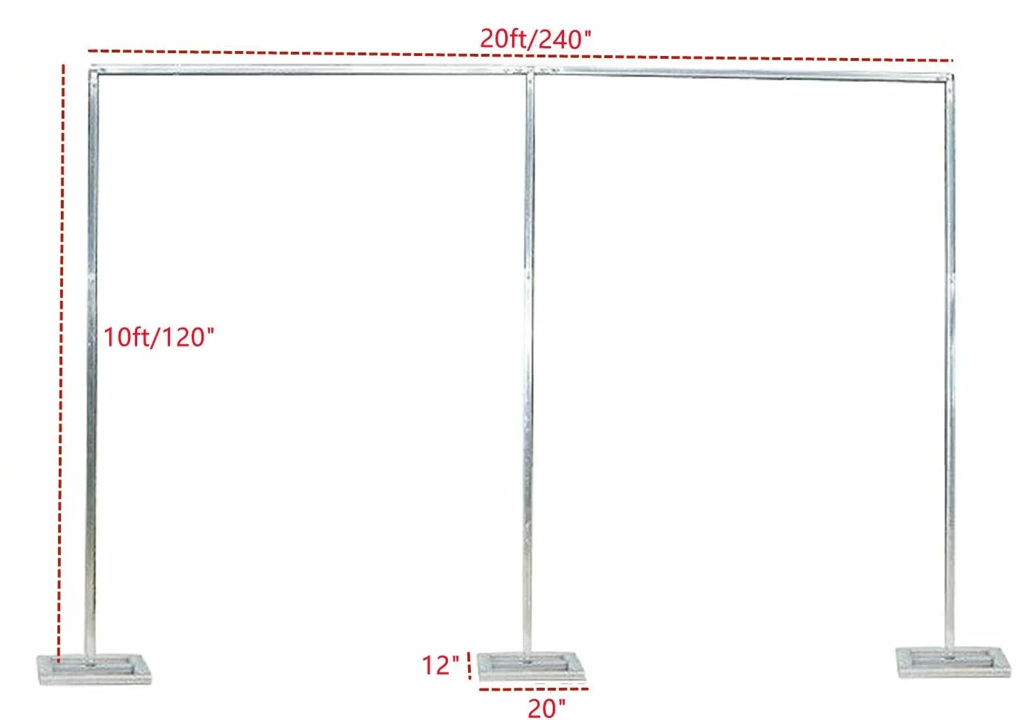 Backdrop Stand - 10 x 20