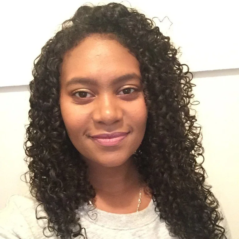 Smiling in a portrait