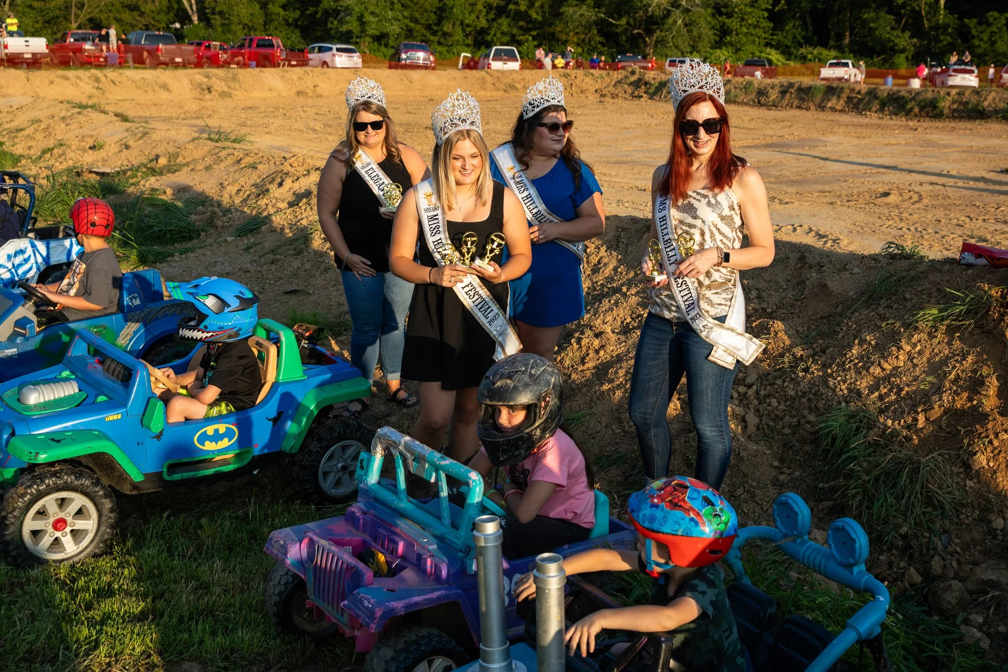 Rotunda Room is known for its dome shape that is distinguished to the Capitol as well as its impressive artwork. Emily Hanna Back cover: Lincoln County fair queens display demolition derby trophies to children in Hamlin, WV. (August 18, 2023). The Hi