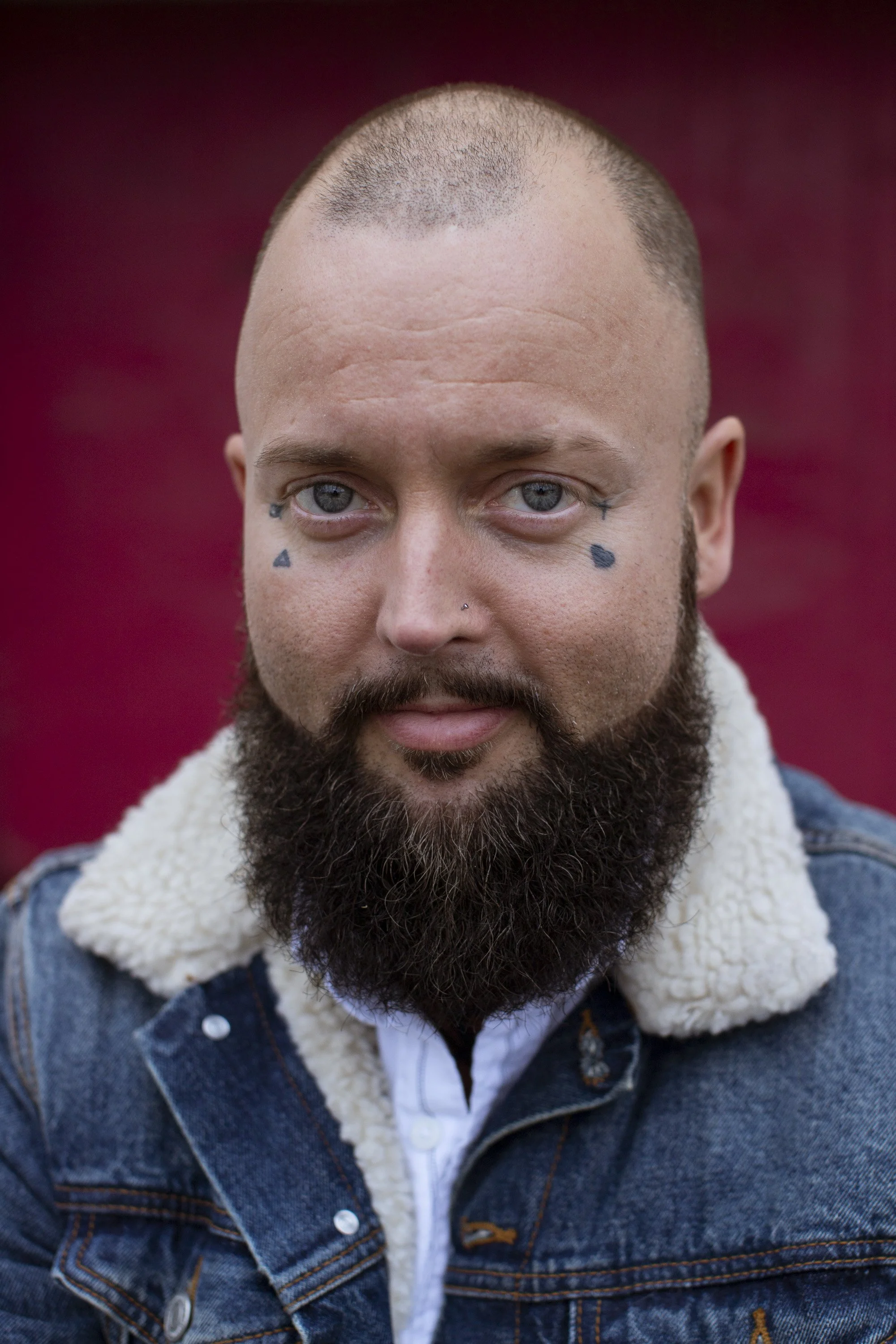 John Brown, 42, on his 11th anniversary of recovery on Monday, Dec. 5, 2022, in Portsmouth, Ohio. Brown works as an Ohio Certified Prevention Specialist for The Counseling Center in Portsmouth, Ohio, and is completing his masters in social work at Oh