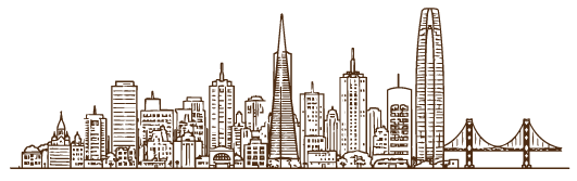 San Francisco skyline illustration