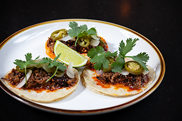 Barbacoa tacos at Papito Hayes