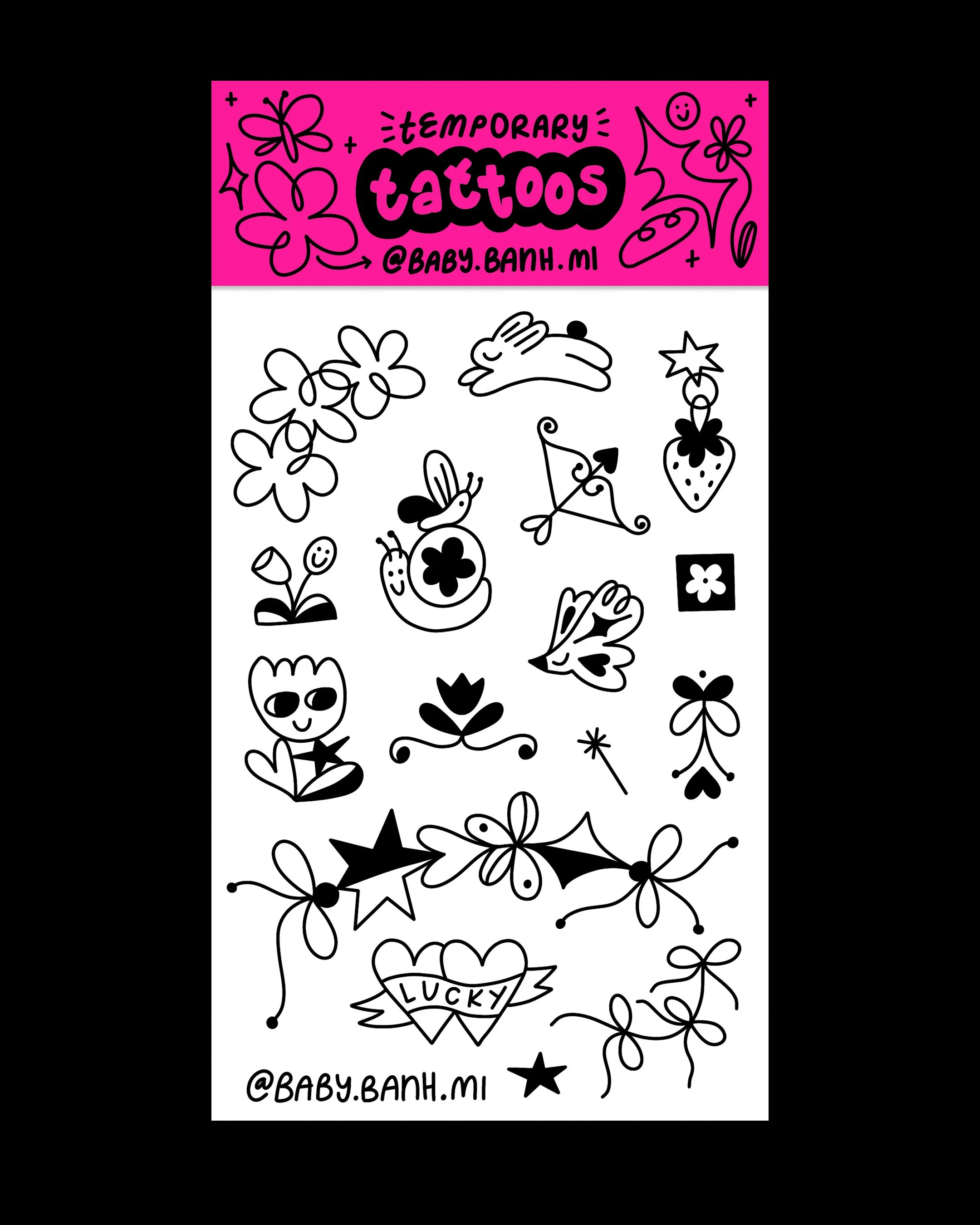 Original Temporary Tattoos