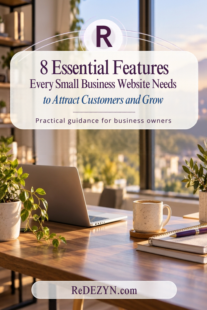 8 Essential Features Every Business Website Needs to Attract Customers and Grow