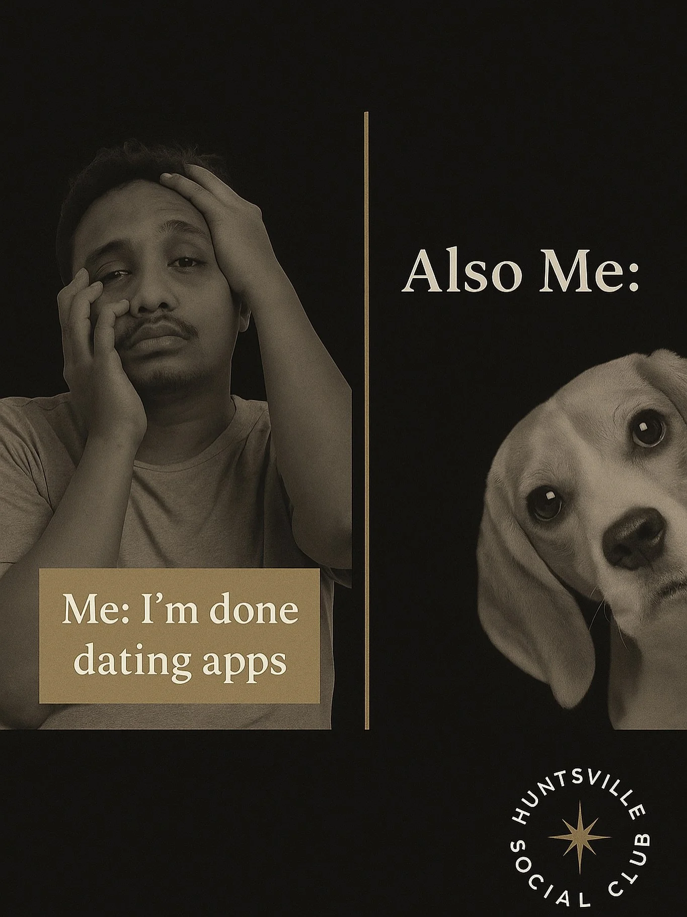 Apps are cool and all, but meeting IRL >>> 💯
Huntsville Social Club is making it happen.
❤️ if you’re ready to meet someone new or make a new friend 🫶🏼
#huntsvillesocialclub #dating #switchitup