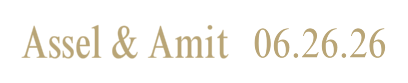 Assel &amp; Amit | 06-26-26