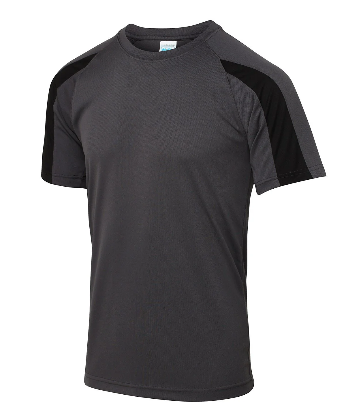 Adult Cool Tee Charcoal:black.jpg