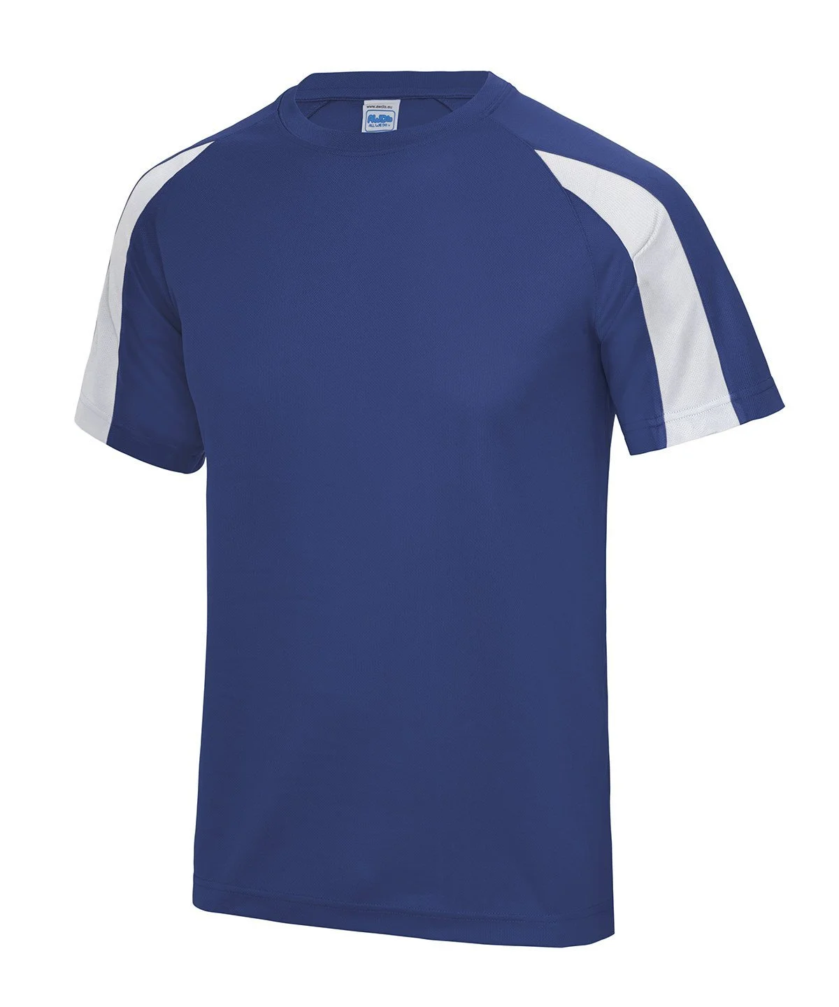 Adult Cool Tee Royal:White.jpg