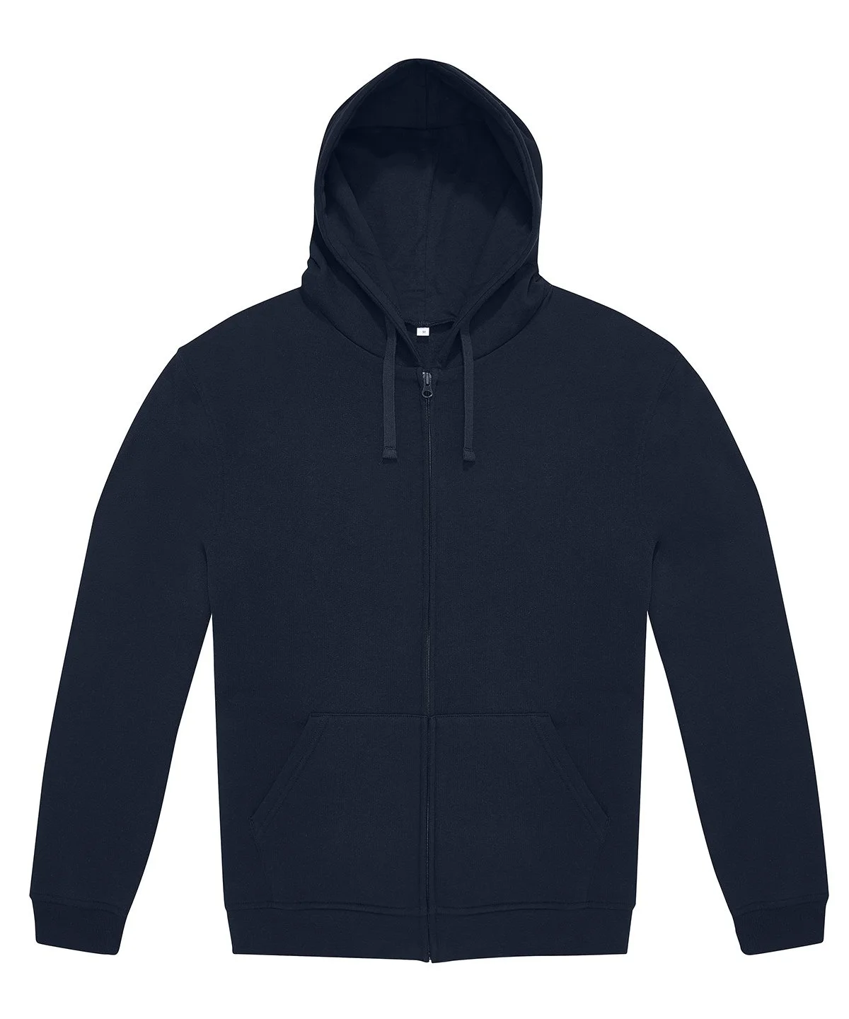 Navy Zip B&C Unisex Hoodie.jpg