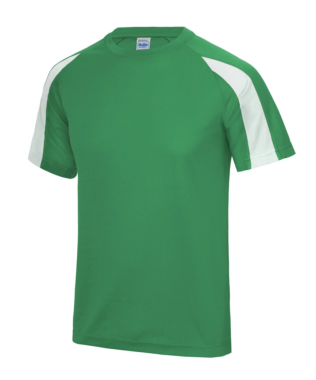 Adult Cool Tee Green:White.jpg