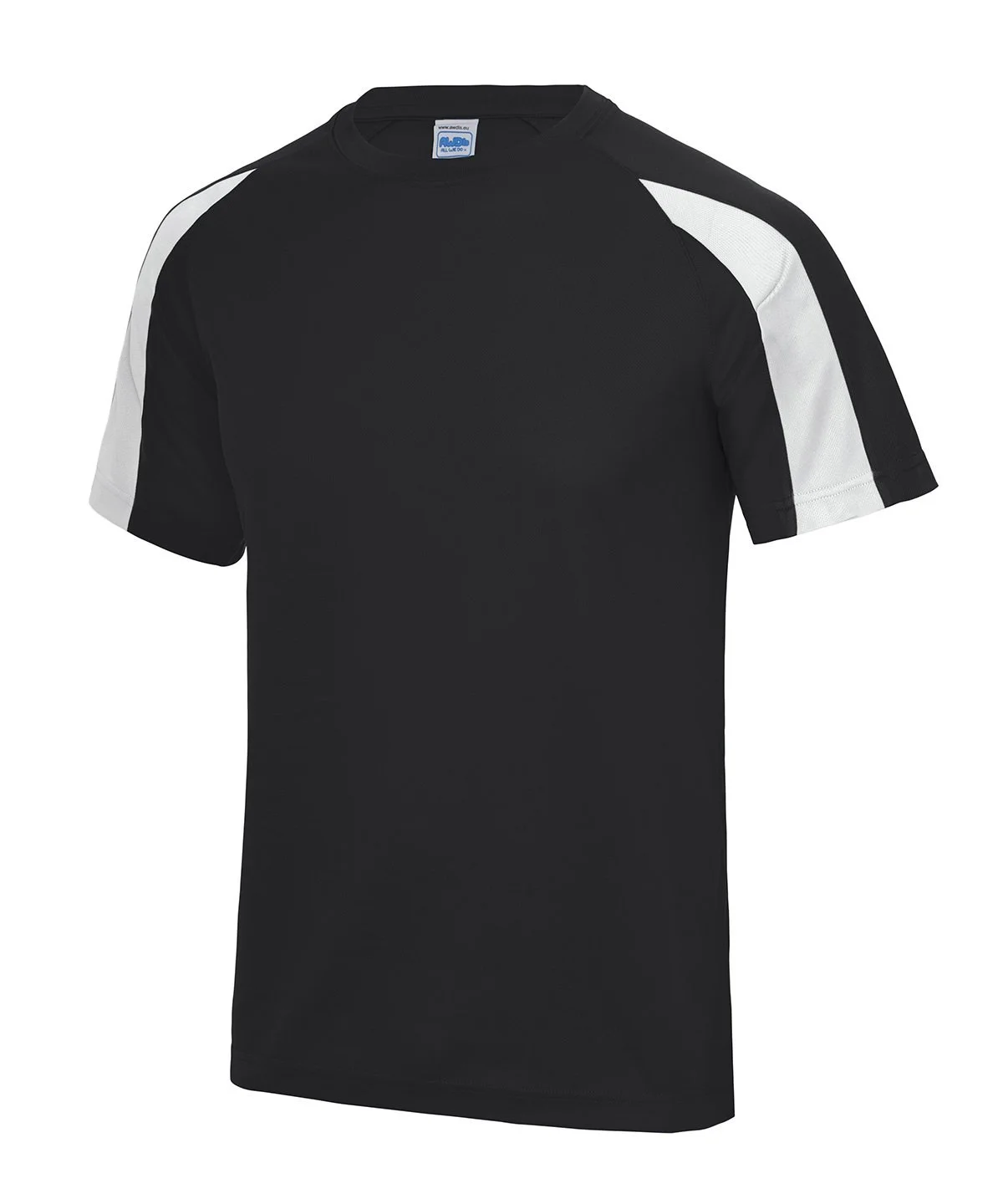 Adult Cool Tee Black:White.jpg