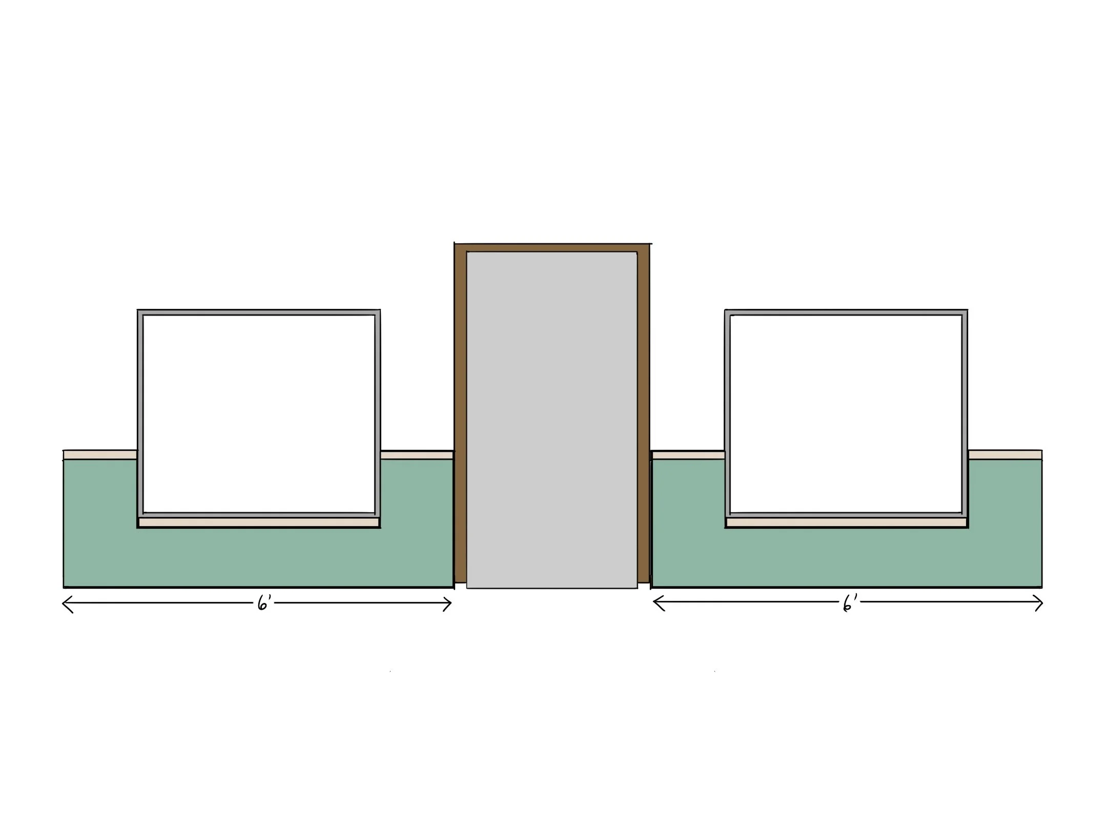 Set Design Concept - Steel Magnolias - Visalia Ice House Theater