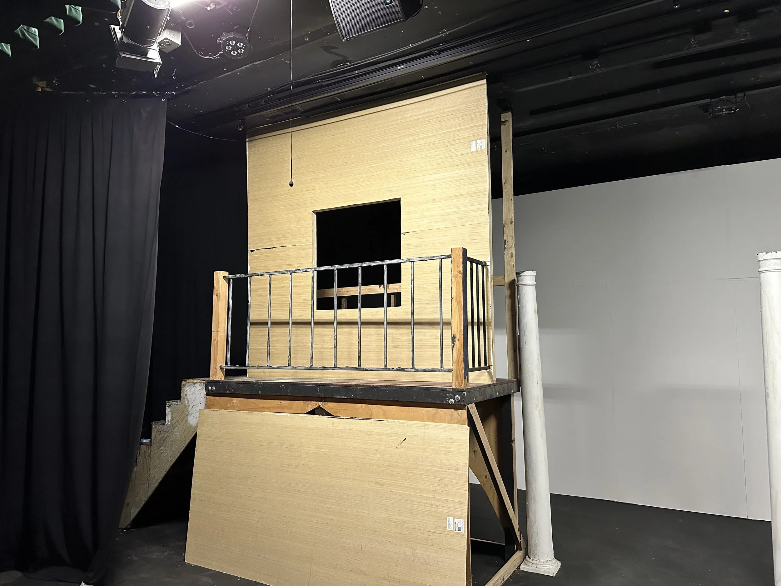 Set in Progress - Much Ado About Nothing - Visalia Ice House Theater