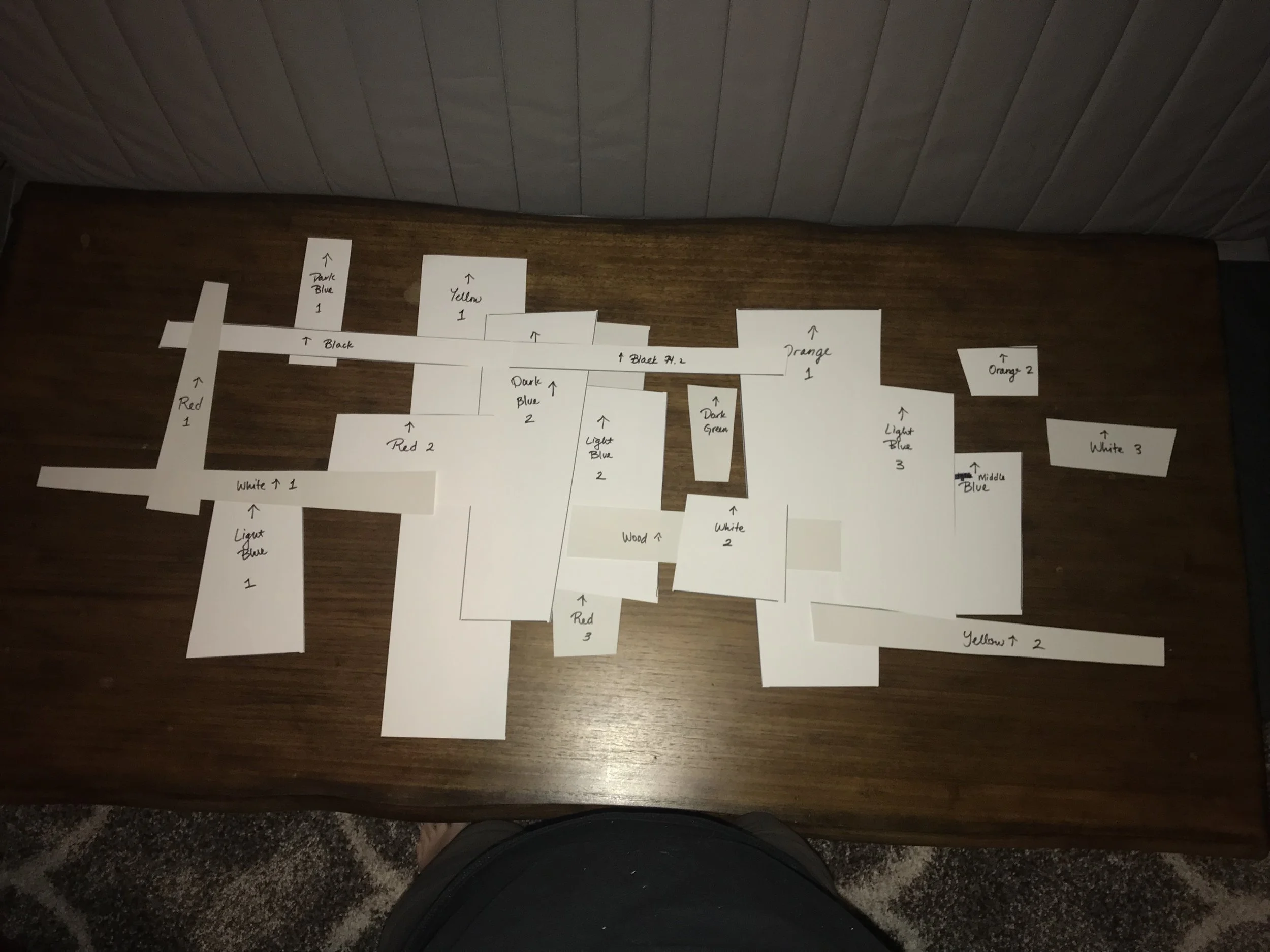 Mid-Century Modern Artwork Layout